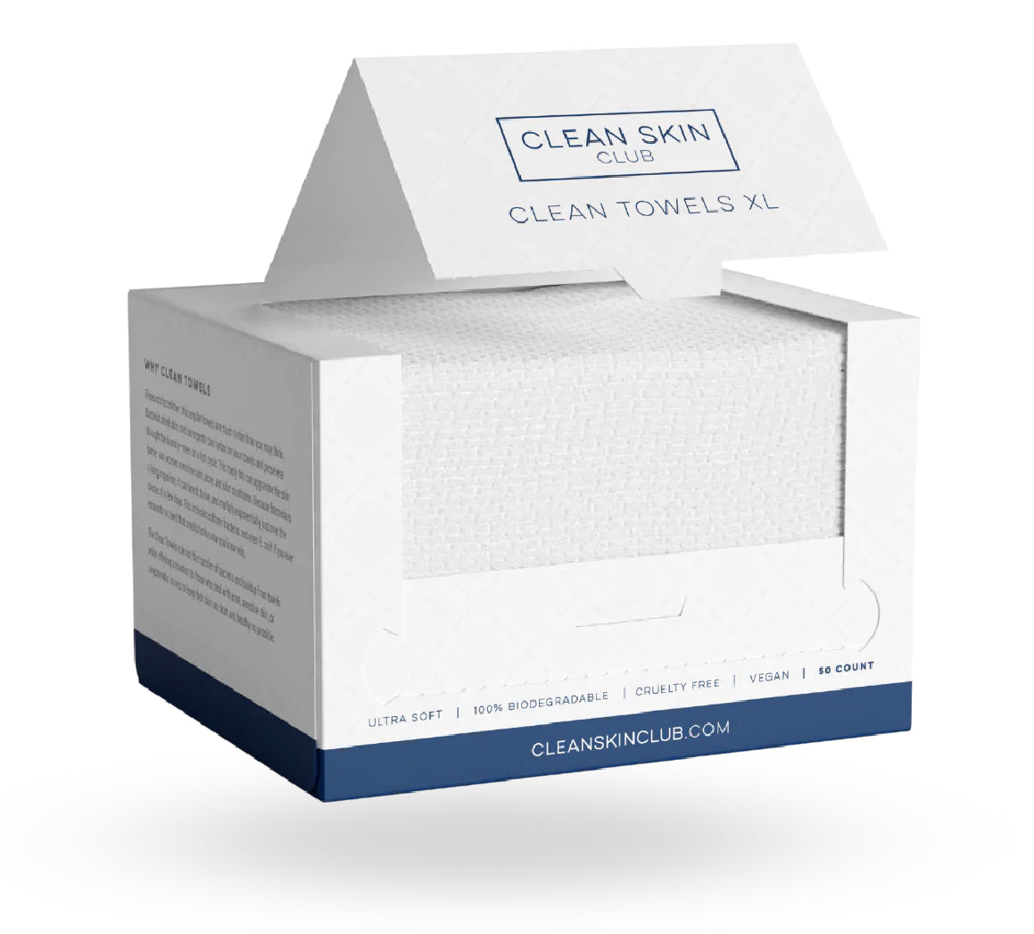 Clean Towels XL 50 ct — Leyla Sufi Beauty Co. | Facials, Hydrofacial &  Chemical Peels